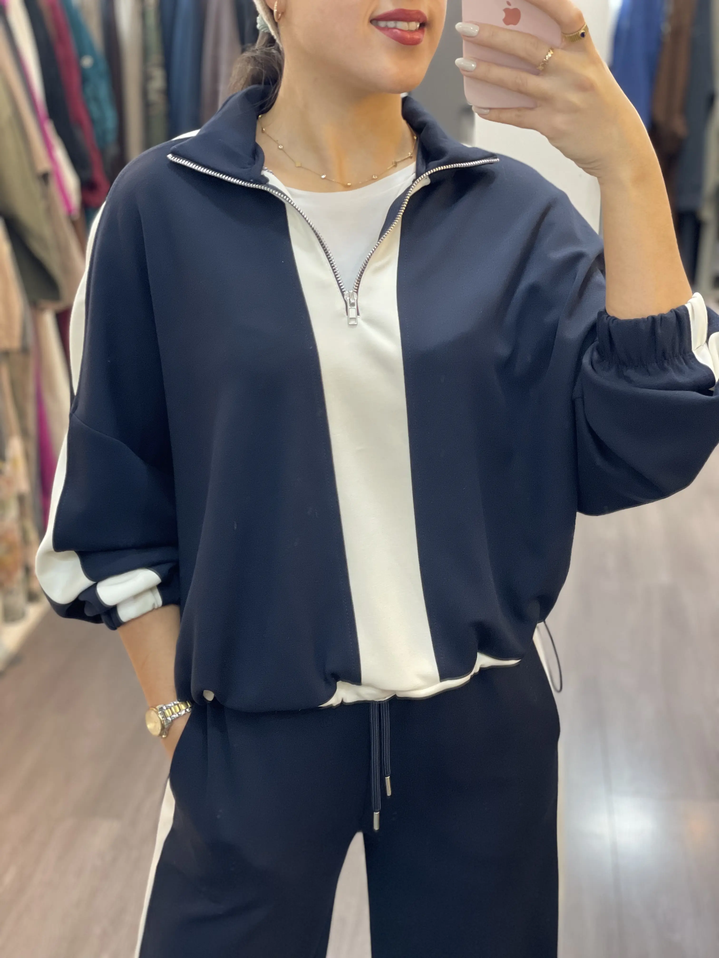 ست اویشو نیم زیپ